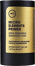Відновлювальний праймер для пошкодженого волосся - MTJ Cosmetics Superior Therapy Hair Care Micro Elements Primer Kera Repairing Damaged Hair — фото N2