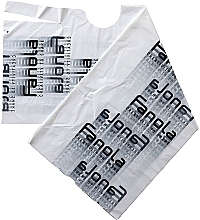 Одноразові перукарські халати, білі - Fanola — фото N1