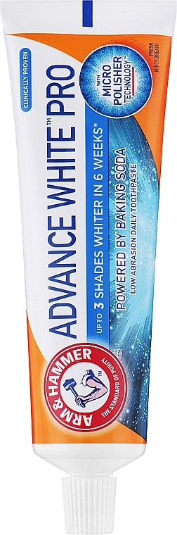 Відбілювальна зубна паста з харчовою содою - Arm & Hammer Advanced White Pro Toothpaste