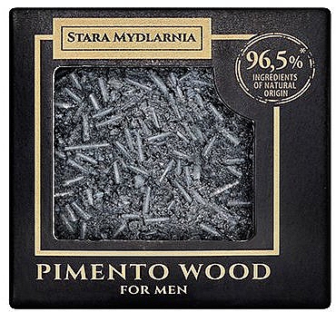 Твердий шампунь для чоловіків - Stara Mydlarnia Pimento Wood Shampoo Bar — фото N1