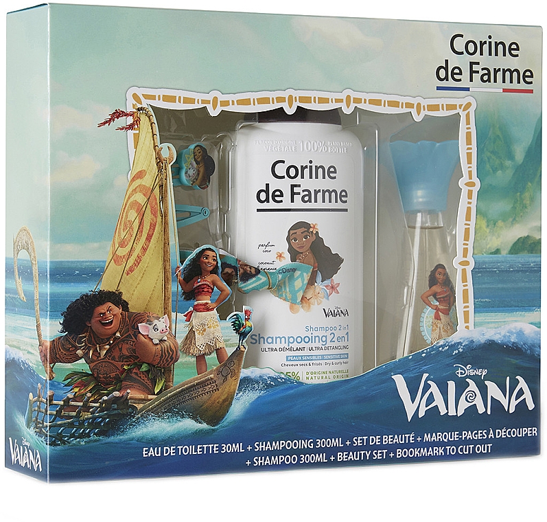 Corine de Farme Vaiana - Набор (edt/30ml + sh/gel/300ml + accessories)
