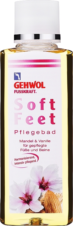 Зволожувальна ванна для ніг "Мигдаль і ваніль" - Gehwol Fusskraft Soft Feet Nourishing Bath Almond&Vanilla — фото N1