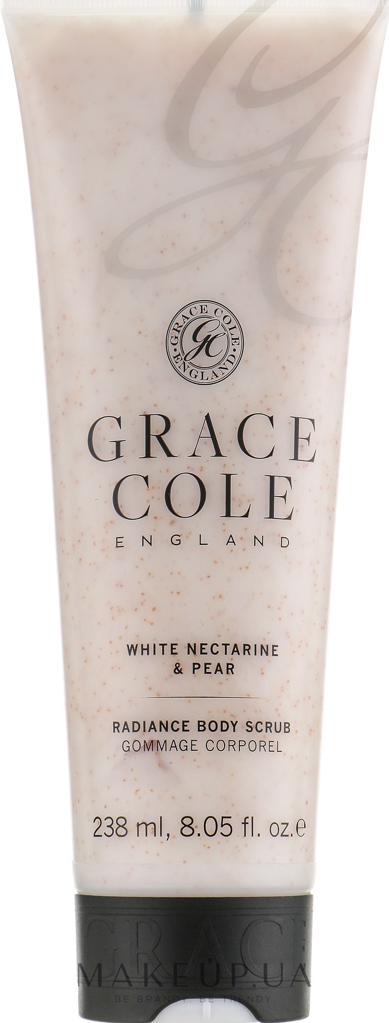 Скраб для тіла - Grace Cole Boutique White Nectarine & Pear Radiance Body Scrub — фото 238ml