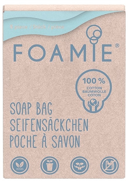 Мішечок для мила - Foamie Cotton Soap Bag — фото N2