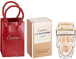 Парфумерія, косметика Cartier La Panthere Legere - Набір (edp/4ml + bag)