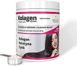 Комплекс для ухода за волосами - Noble Health Collagen + Keratin + Zinc — фото N1