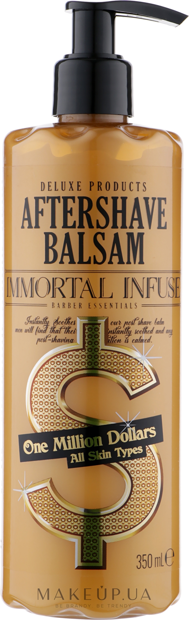Бальзам после бритья "One Million Dollars" - Immortal Infuse Aftershave Balsam — фото 350ml