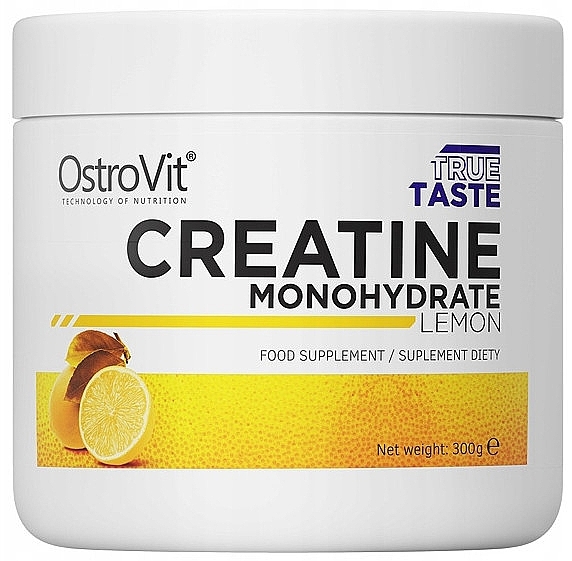 Пищевая добавка "Креатин моногидрат", лимон - OstroVit Creatine Monohydrate Lemon — фото N1