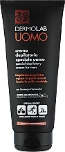 Парфумерія, косметика Чоловічий крем для депіляції - Dermolab Uomo Depilatory Cream