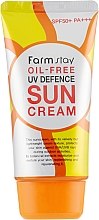 Сонцезахисний знежирений крем SPF 50+ - Farmstay Oil-Free Uv Defence Sun — фото N2