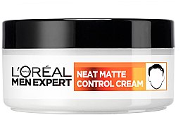 Крем средней фиксации для укладки волос - L'Oreal Paris Men Expert InvisiControl Neat Matte Control Cream — фото N3