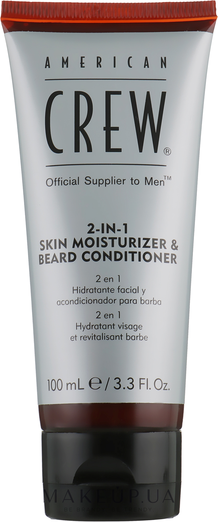 Зволожувальний крем для шкіри і кондиціонер для бороди 2 в 1 - American Crew Official Supplier to Men 2In1 Skin Moisturizer & Beard Conditioner — фото 100ml