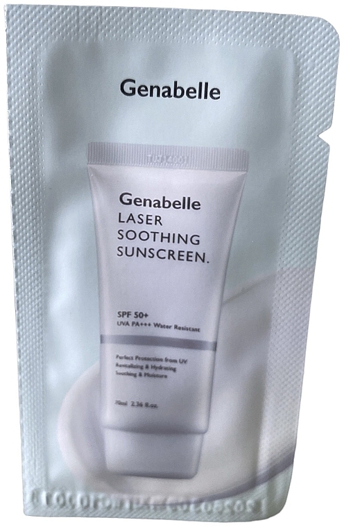 Солнцезащитный крем для лица - Genabelle Laser Soothing (пробник) — фото N1