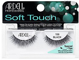 Накладные ресницы - Ardell Soft Touch Eye Lashes Black 156 — фото N1