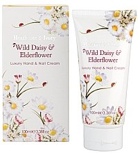 Духи, Парфюмерия, косметика Крем для рук и ногтей - Wild Daisy & Elderflower Luxury Hand Heathcote & IvoryAnd Nail Cream