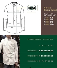 Уніформа для барбера, розмір М - Proraso Barber Jacket Size M — фото N3