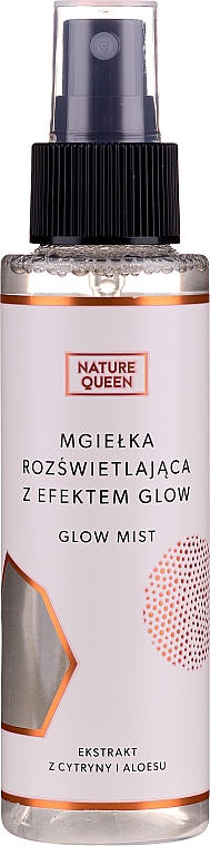 Мист для лица с эффектом свечения - Nature Queen Glow Mist — фото N1