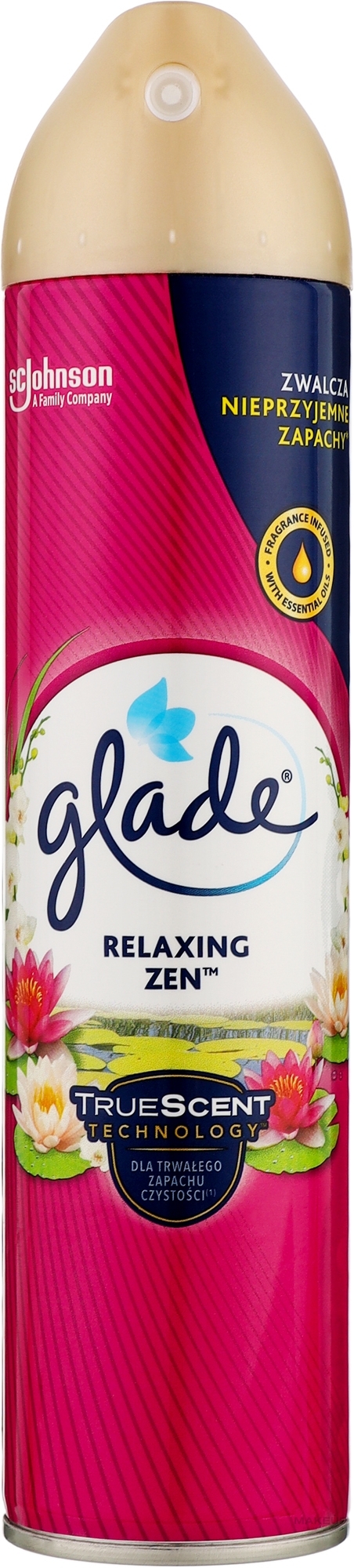 Освежитель воздуха - Glade Relaxing Zen Air Freshener — фото 300ml