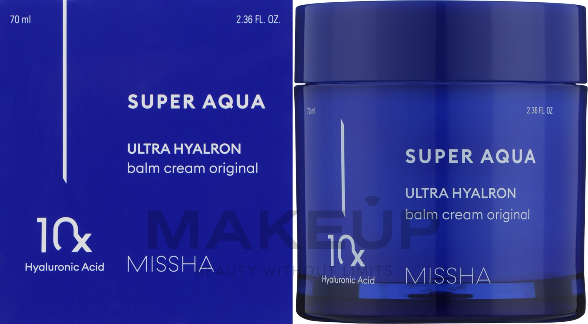 Увлажняющий крем-бальзам для лица - Missha Super Aqua Ultra Hyalron Balm Cream Original — фото 70ml