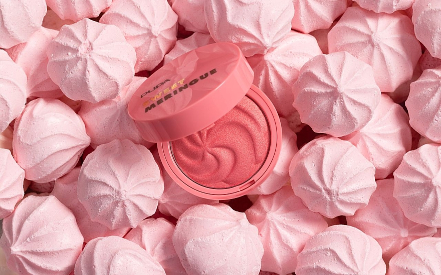 Румяна - Pupa It's Delicious Sweet Meringue Blush — фото N3