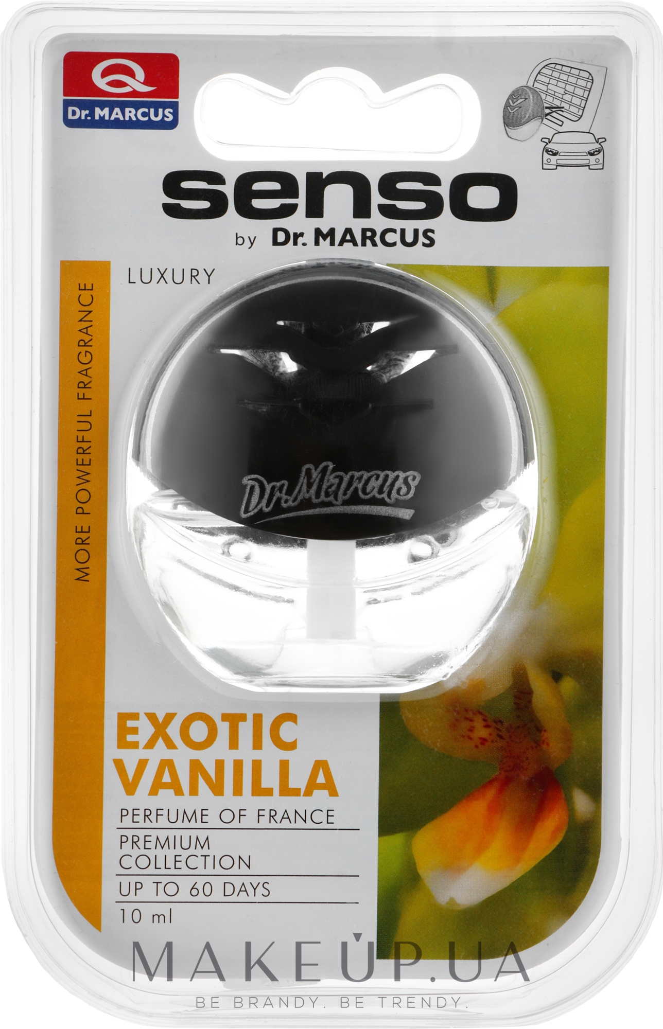 Освіжувач для автомобіля у пляшці "Екзотична ваніль" - Dr.Marcus Senso Luxury Exotic Vanilla — фото 10ml