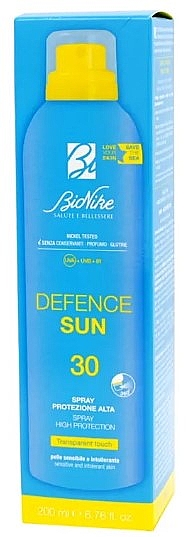 Спрей для загара SPF30 - BioNike Defence Sun Spray SPF30 — фото N1