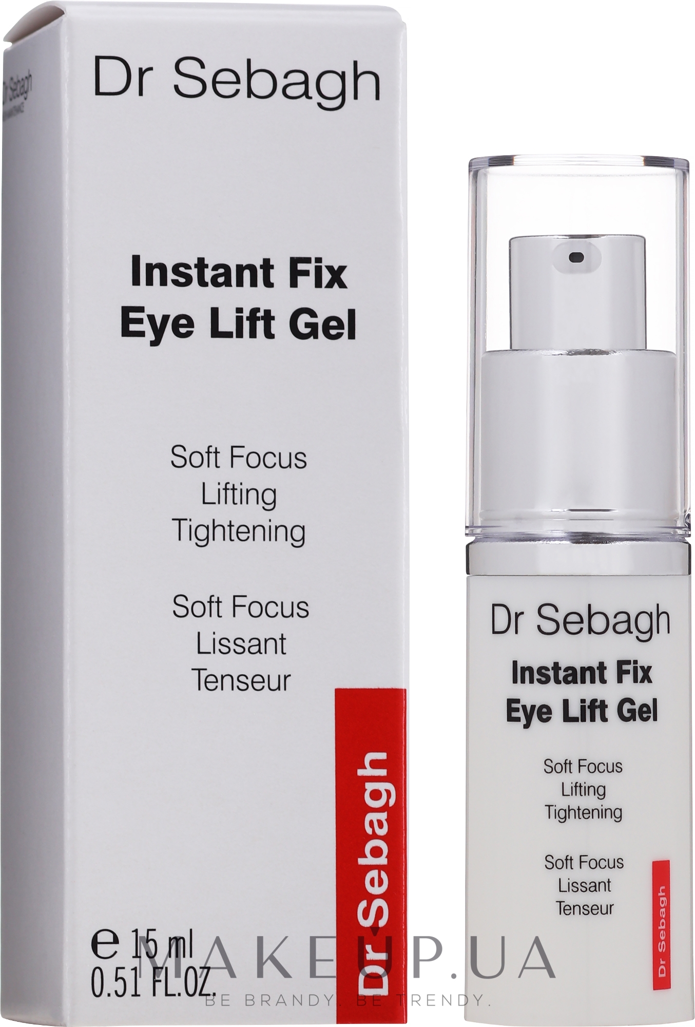 Гель-лифтинг для кожи вокруг глаз - Dr Sebagh Instant Fix Eye Lift Gel — фото 15ml