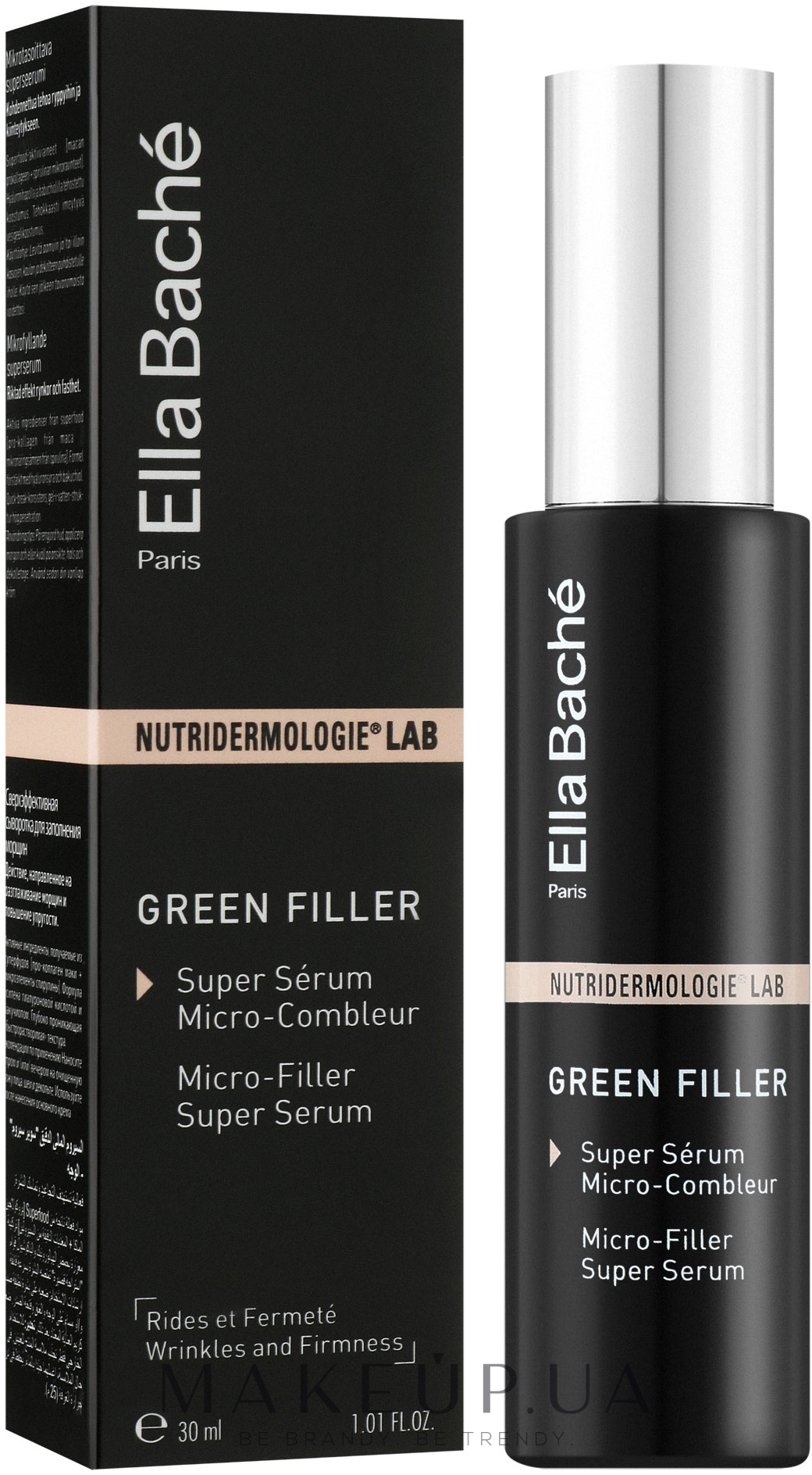 Мікрофілер омолоджувальна сироватка - Ella Bache Nutridermologie® Lab Green Filler Micro-filler Super Serum — фото 30ml