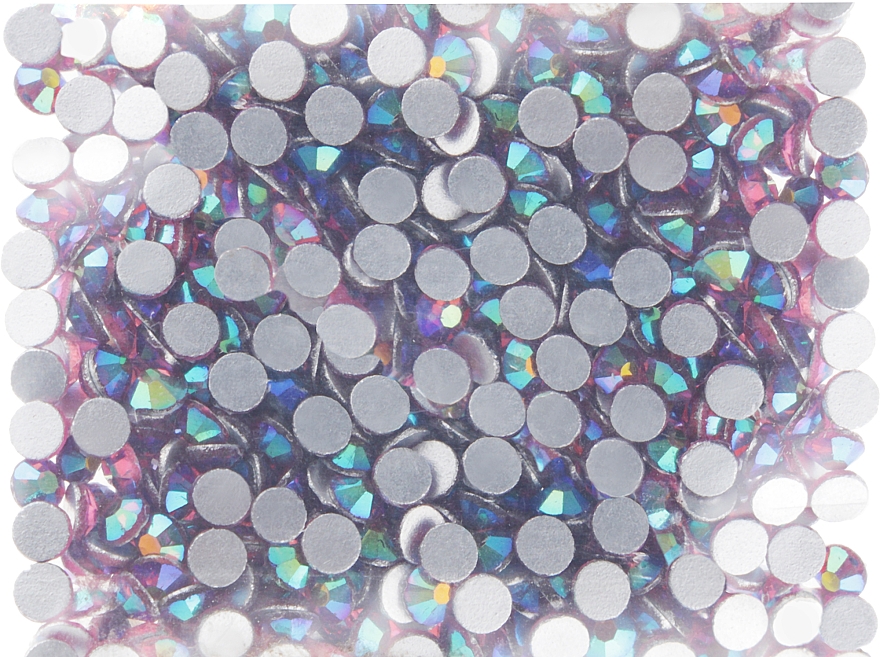Декоративні кристали для нігтів "Fucsia AB", розмір SS 08, 500 шт. - Kodi Professional — фото N1