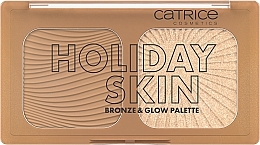 Парфумерія, косметика Палетка для контурингу - Catrice Bronze & Glow Palette Holiday Skin