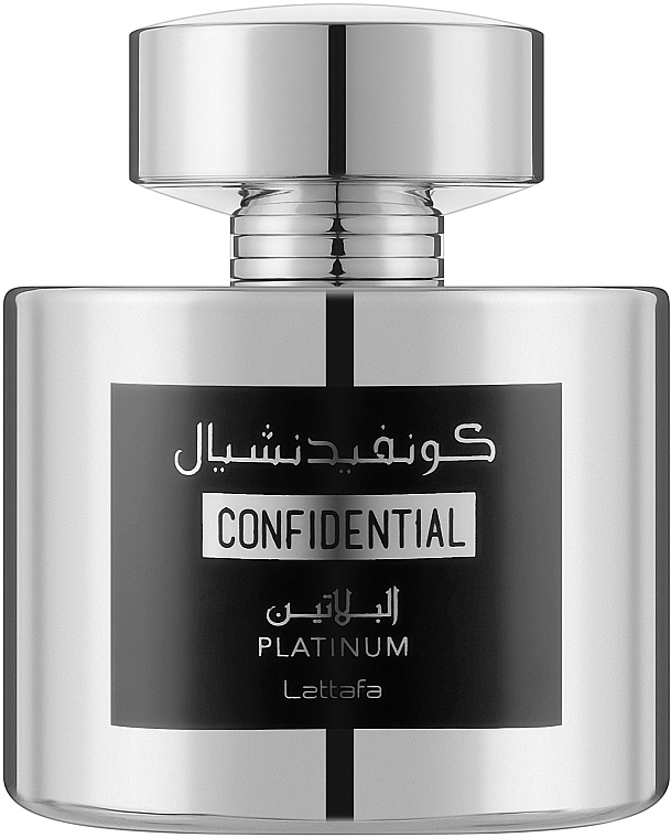 Lattafa Perfumes Confidential Platinum - Парфюмированная вода — фото N1