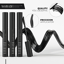 Тушь для ресниц "Удлинение и подкручивание" - Nanolash Length & Curl Mascara — фото N6