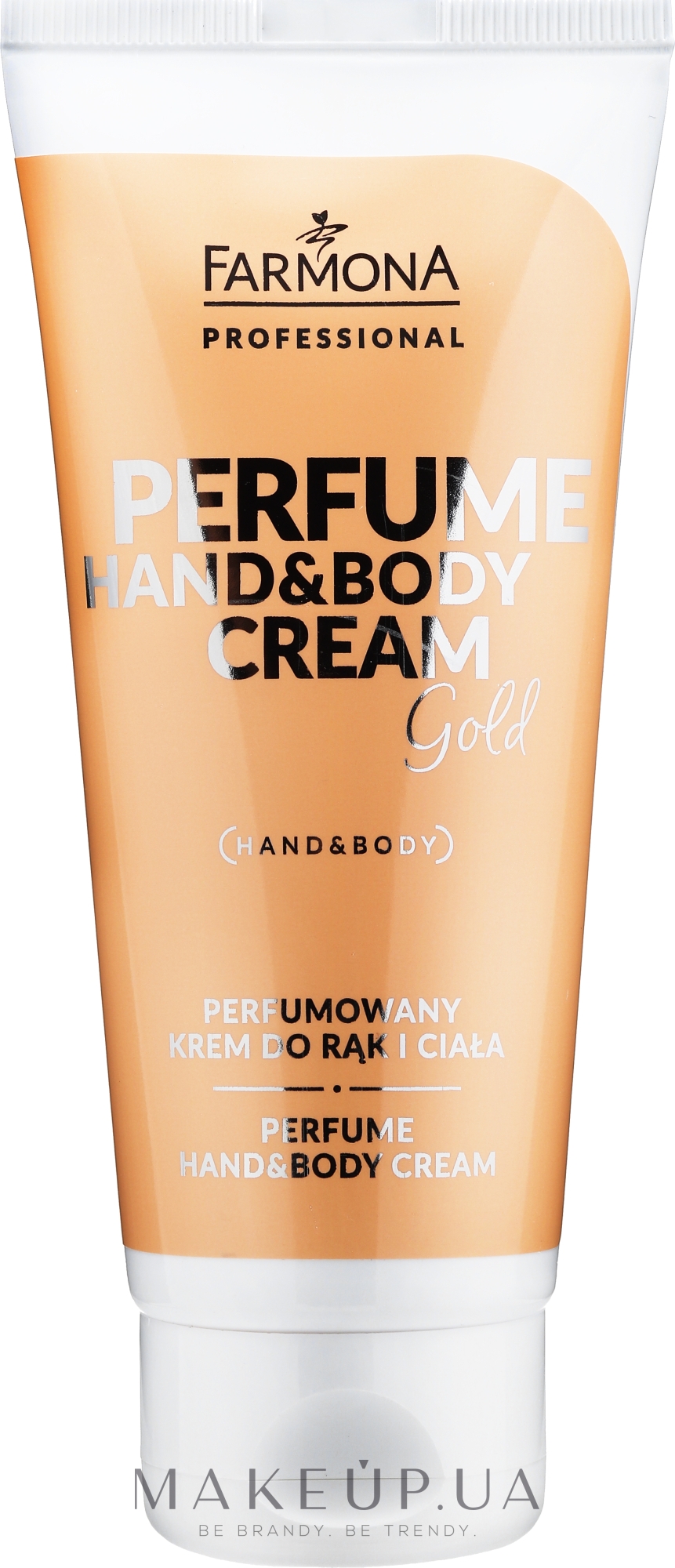 Парфумований крем для рук і тіла - Farmona Professional Perfume Hand&Body Cream Gold — фото 75ml