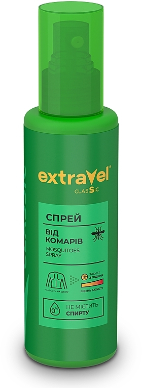 Спрей від комарів - Extravel Classic — фото N1