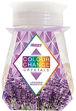 Освіжувач гелевий з кристалами "Лаванда" - Airpure Colour Change Crystals Lavender Moments — фото N1