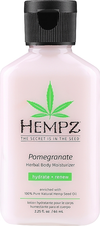Молочко для тела увлажняющее с гранатом - Hempz Pomegranate Moisturizer
