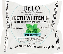 Зубной порошок белый кокосовый - Dr.Fosez Tooth Powder — фото N1
