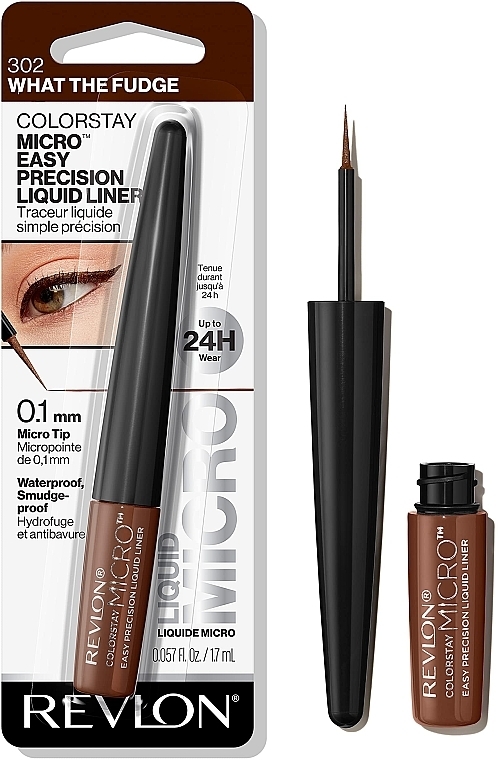 Жидкая подводка для глаз - Revlon ColorStay Micro Easy Precision Liquid Eyeliner — фото N4