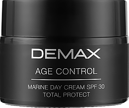 Денний захисний крем з морськими водоростями - Demax Age Control Marine Day Cream Total Protect SPF 30 — фото N1