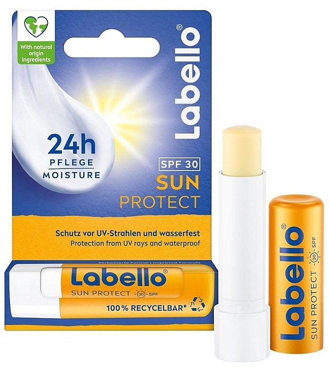 Бальзам для губ "Солнцезащитный" - Labello Sun Protect SPF30 Recyclable — фото N1
