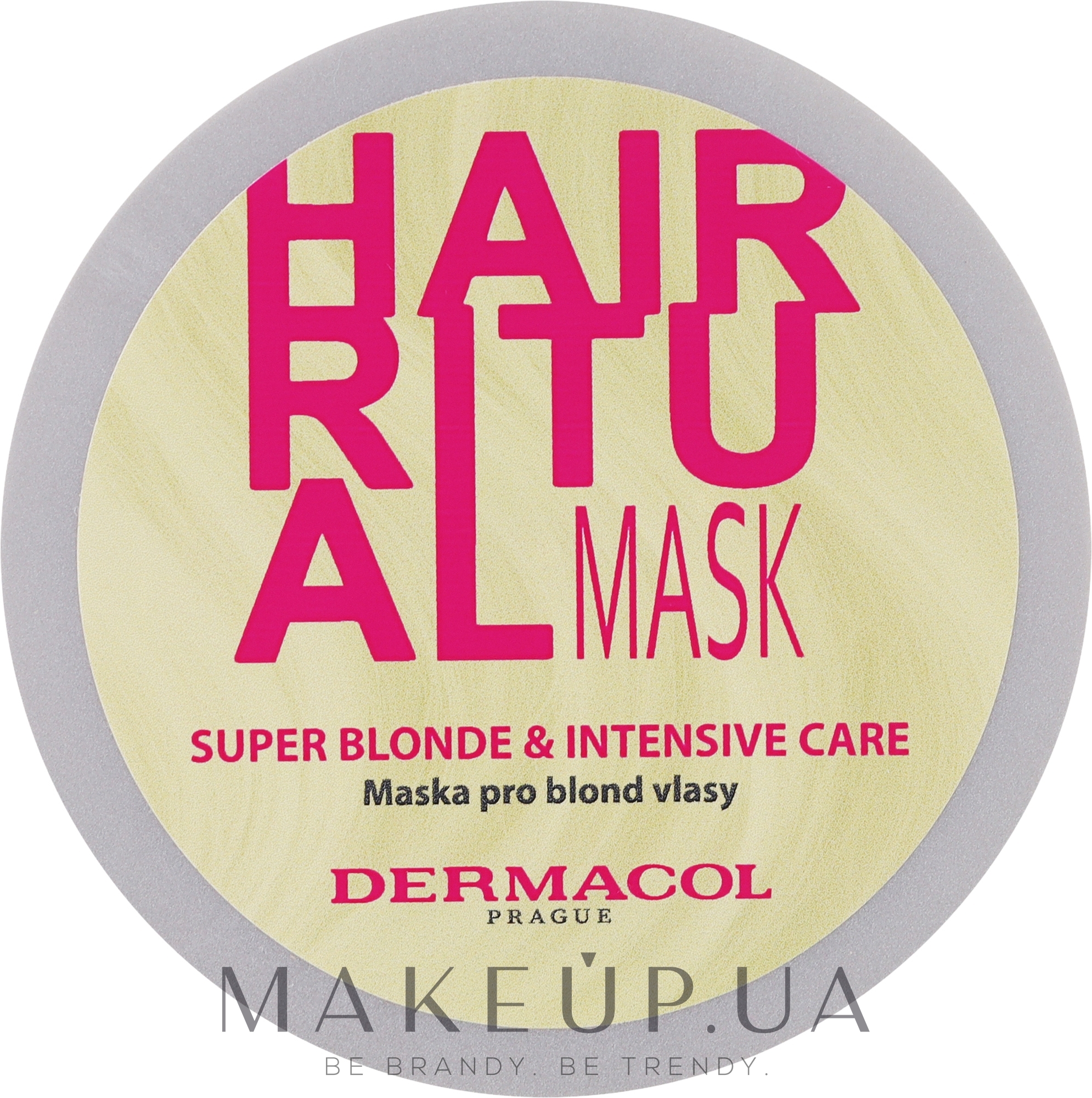 Маска для світлого волосся - Dermacol Hair Ritual Super Blonde Mask — фото 200ml