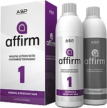 Цестеаминовая завивка для нормальных и жестких волос - ASP Affirm Perm with Cysteamine Technology 1 (lot/2x210ml) — фото N1