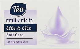 Парфумерія, косметика Туалетне мило - Teo Rich Milk Soft Care