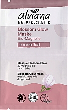 Парфумерія, косметика Маска зволожувальна - Alviana Naturkosmetik Blossom Glow Mask