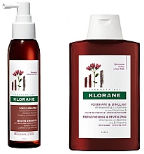 Духи, Парфюмерия, косметика Набор - Klorane Force Keratine (shm/200ml + concentrate/125ml)