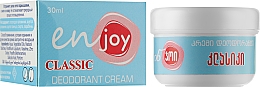 Дезодорирующий экокрем для тела - Enjoy Classic Deodorant Cream — фото N2