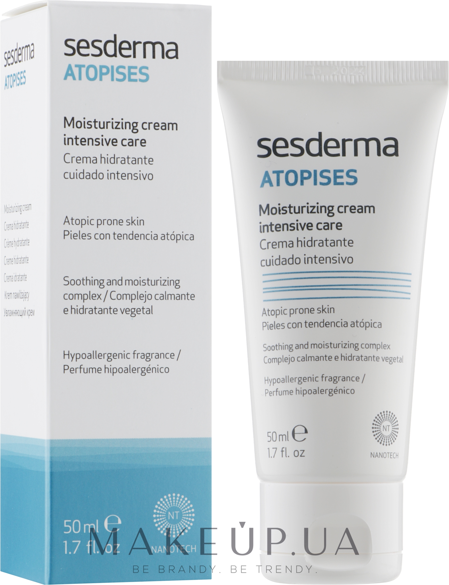 Увлажняющий крем - SesDerma Laboratories Atopises Moisturizing Cream — фото 50ml