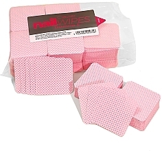 Серветки для нігтів, перфоровані, рожеві, 600 шт. - Clavier Nail Wipes Perforared — фото N1