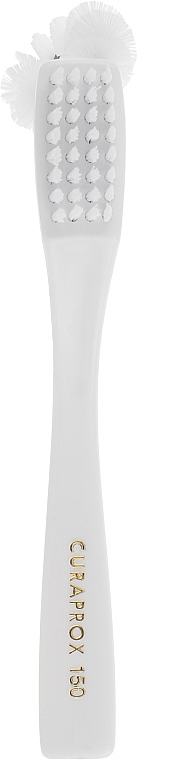 Щітка по догляду за змінними зубними протезами, біла - Curaprox — фото N1