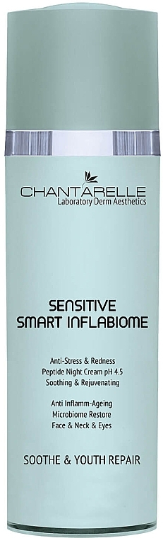 Нічний крем для чутливої шкіри - Chantarelle Sensitive Smart Inflabiome — фото N1